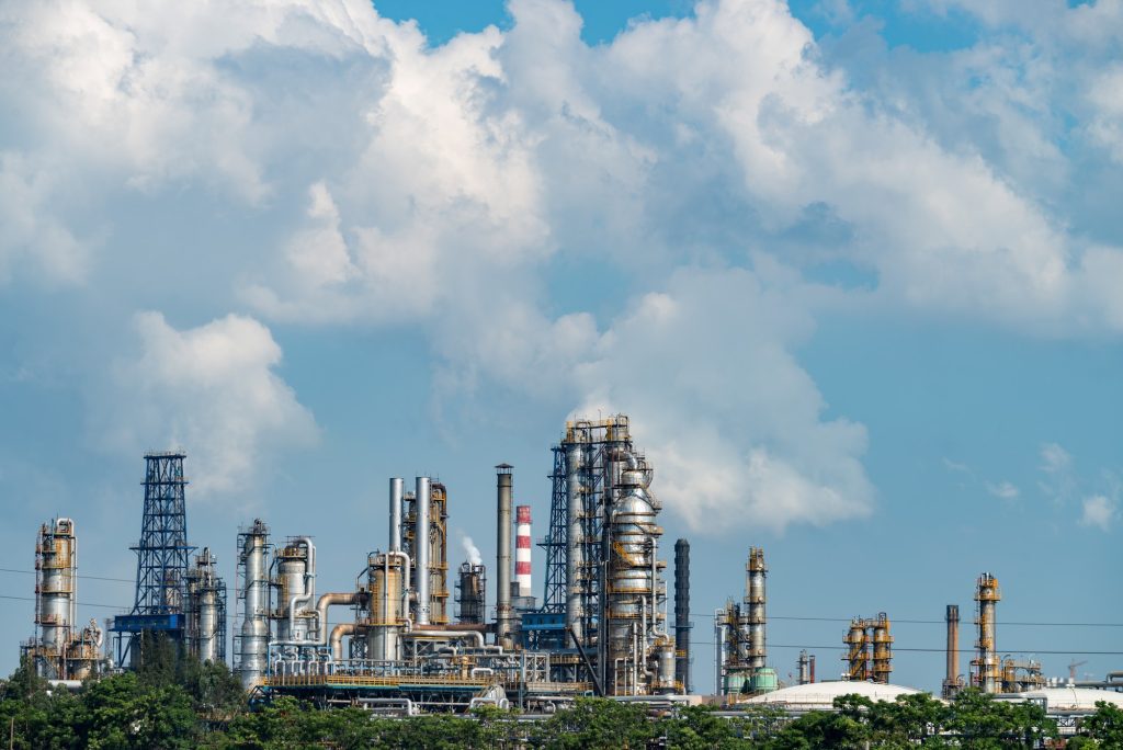 Oil refineries